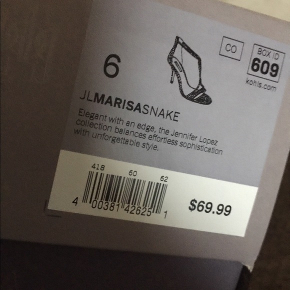 Snake skin Jennifer Lopez heels - Picture 4 of 4